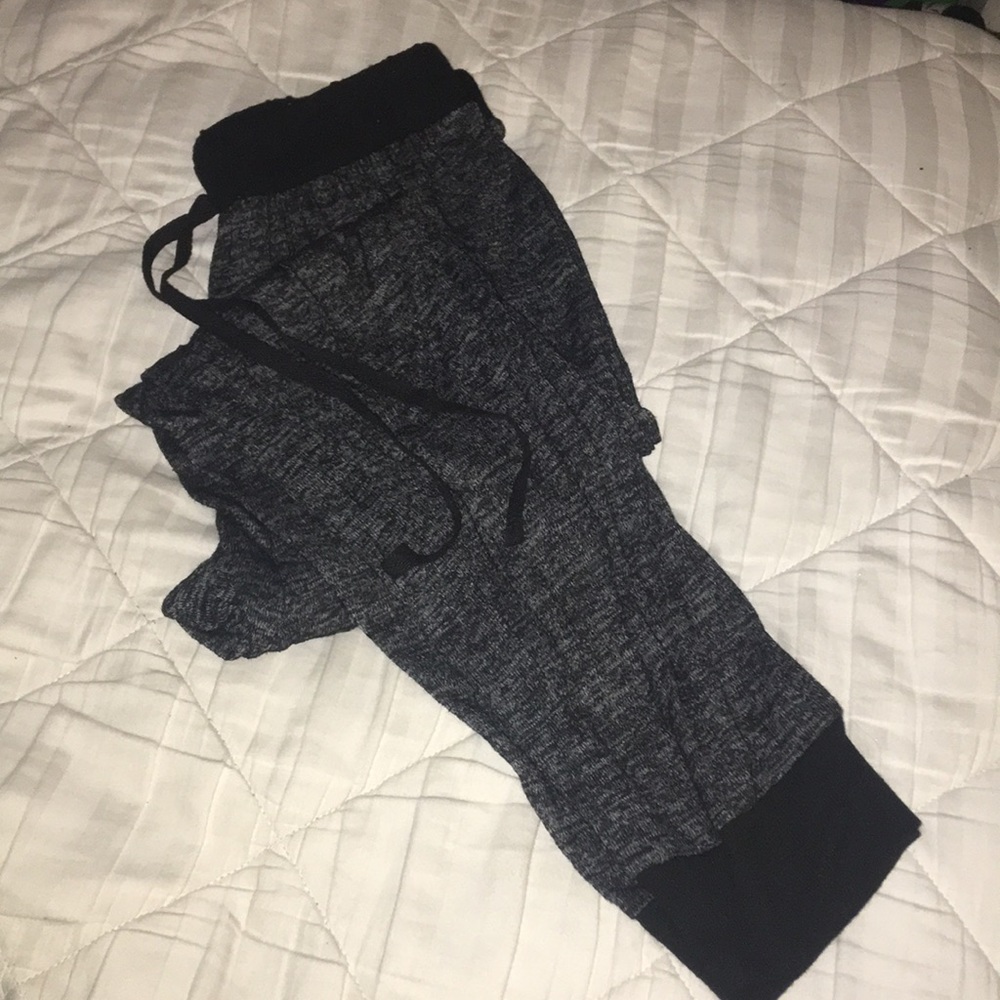 black/grey “ultra teeze” joggers
